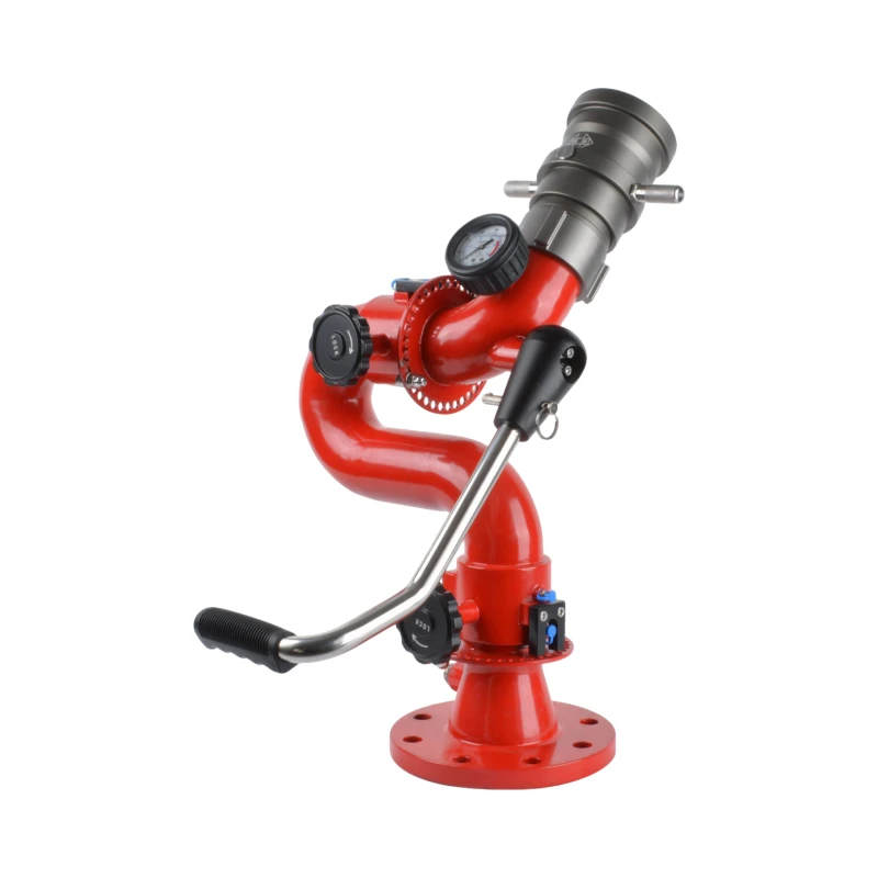 Manual Water Monitor with Aluminum Alloy Nozzle